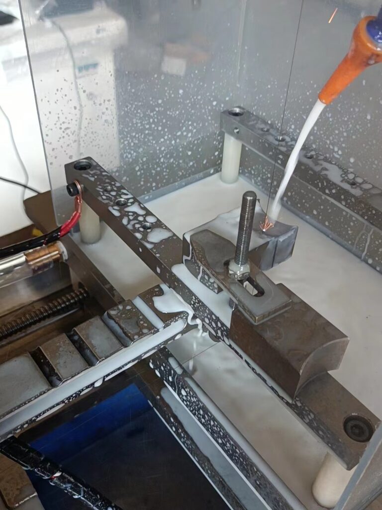 Desktop EDM Metal Cutting