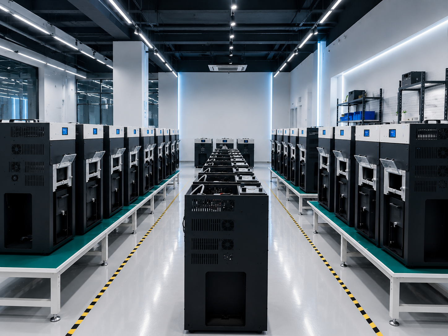 Fusion Lite SLS batch printing